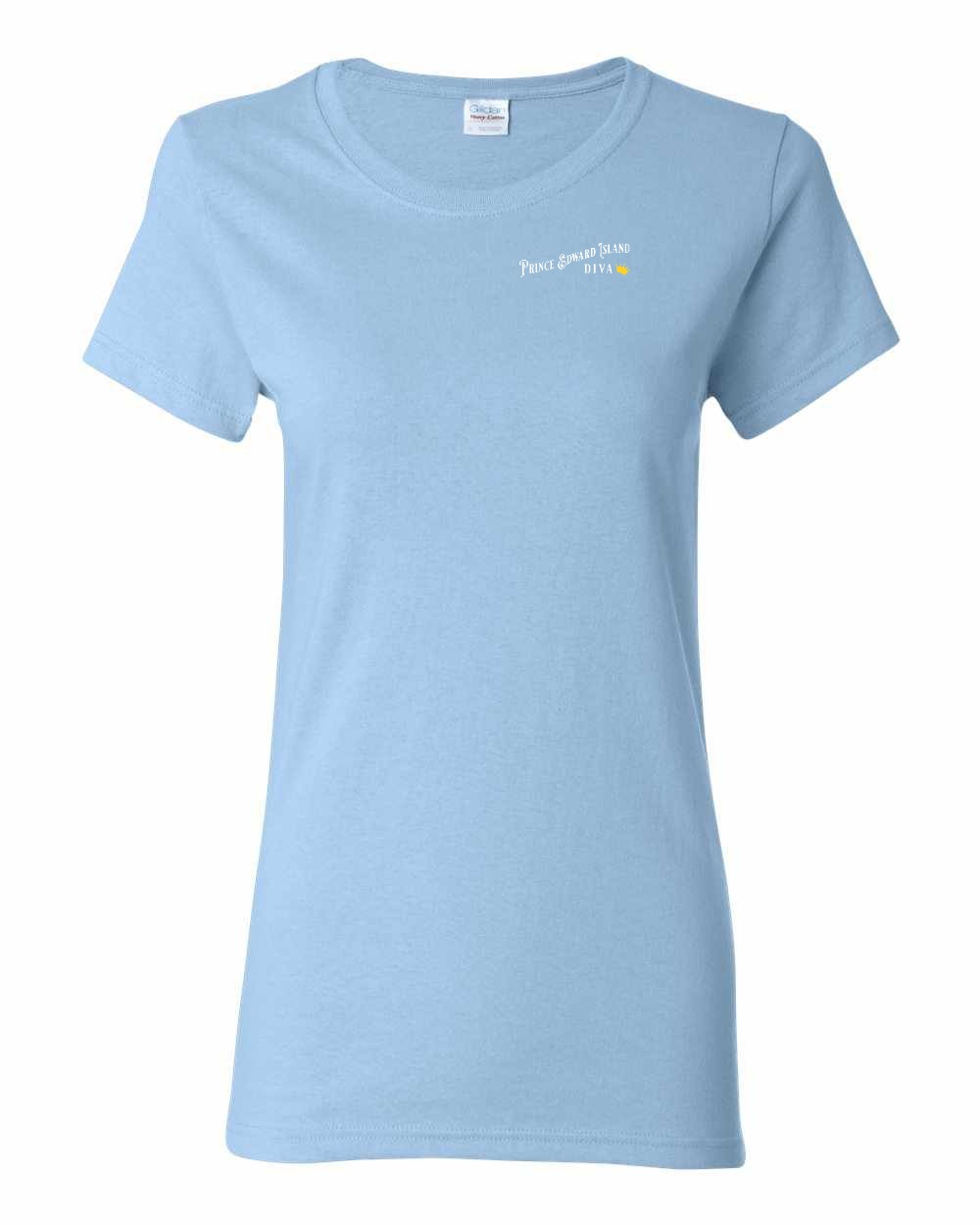 PEI Diva Left Chest Women's Tee