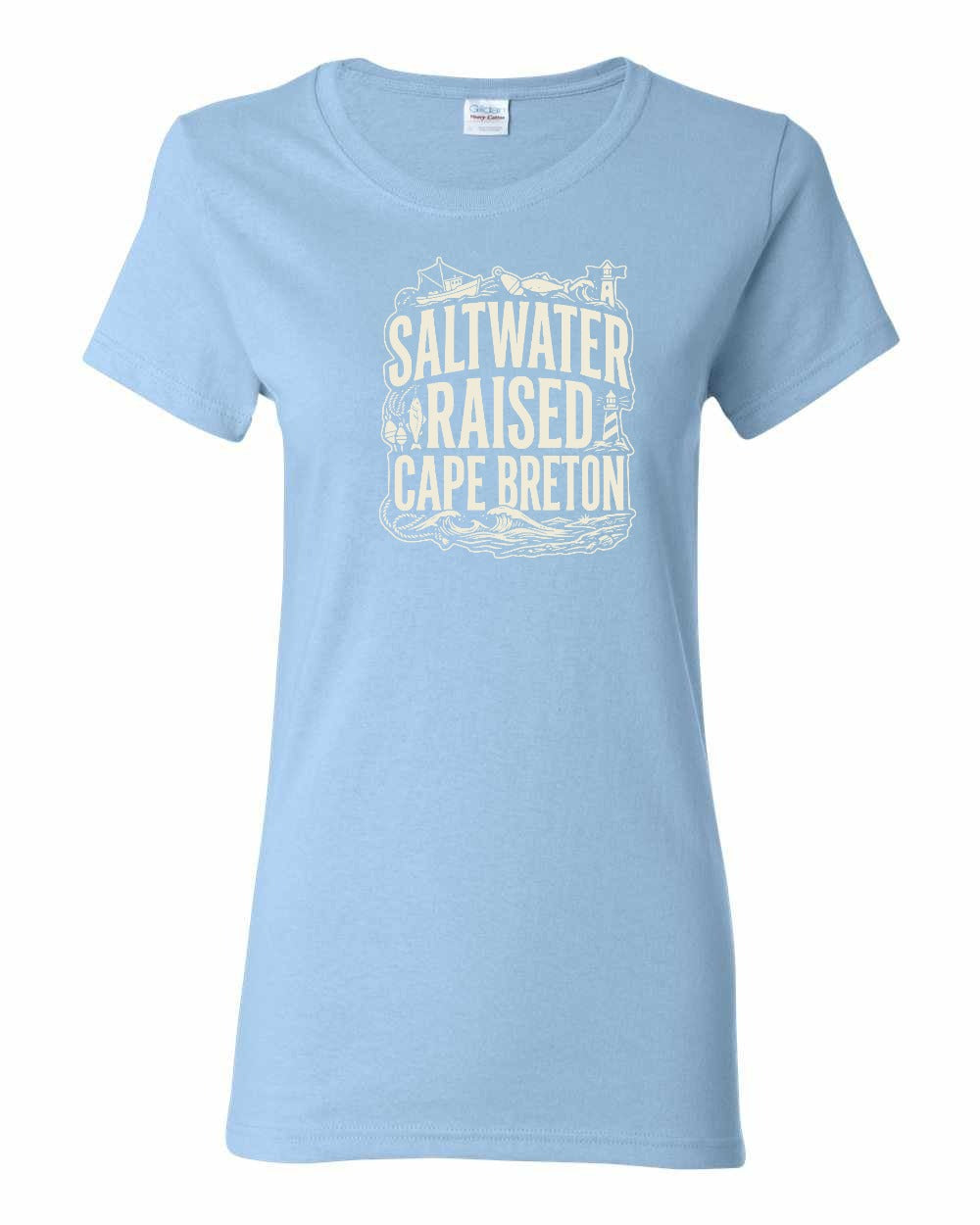 CB Saltwater Raised Folk Women's Tee