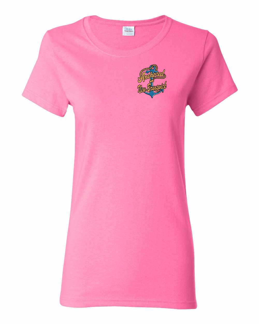 Anchored in NB Left Chest Women's Tee