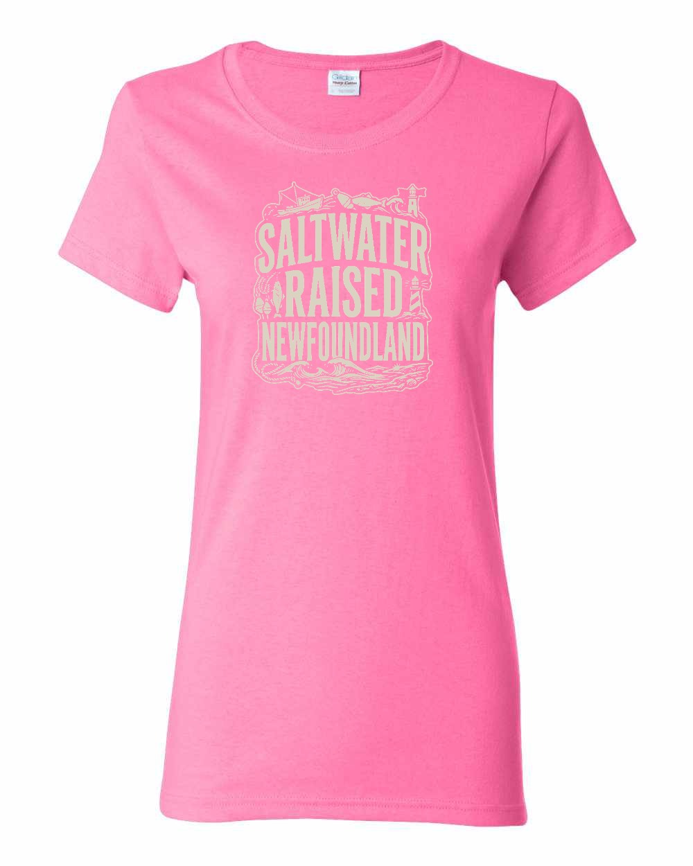 NFLD Saltwater Raised Folk Women's Tee