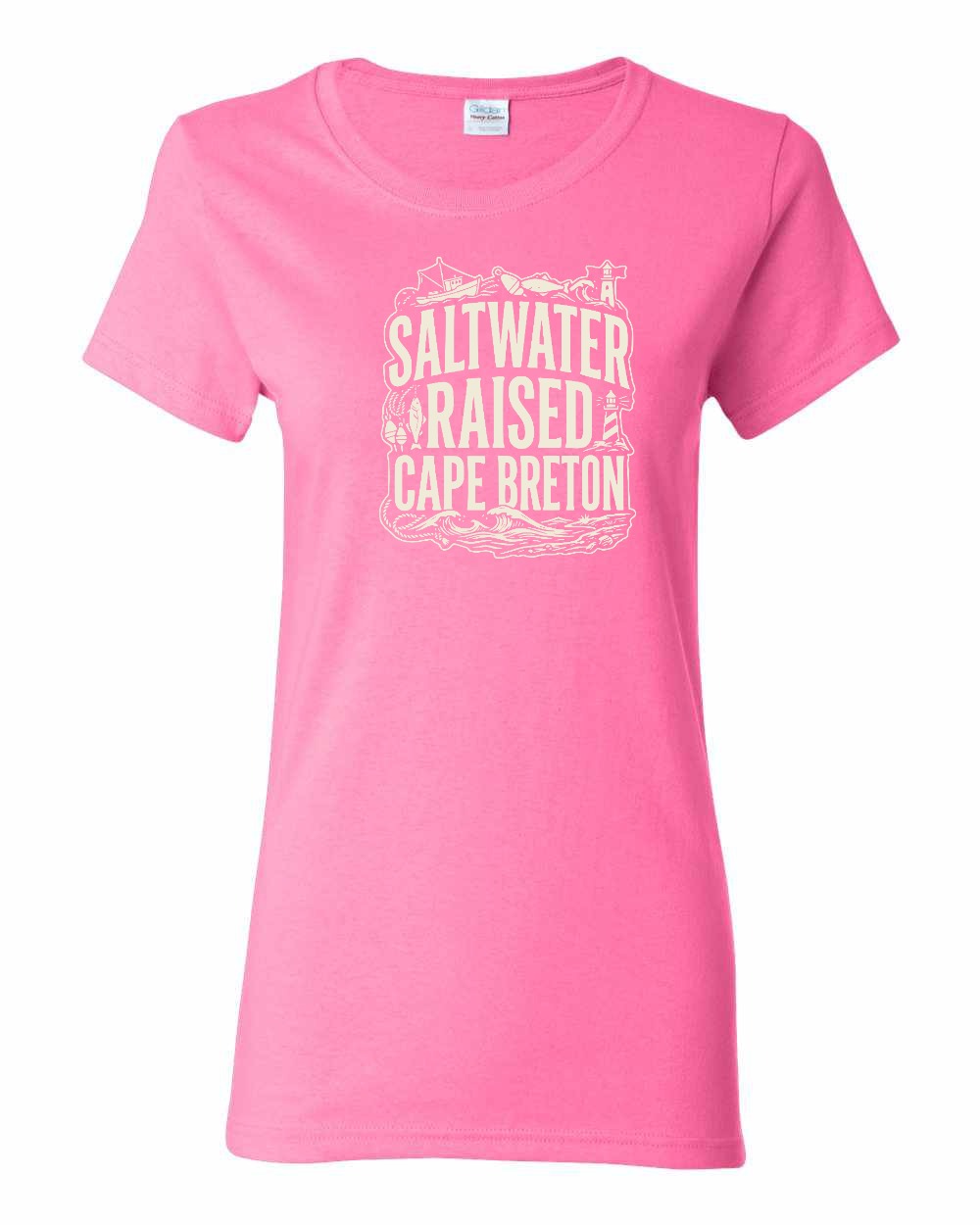 CB Saltwater Raised Folk Women's Tee
