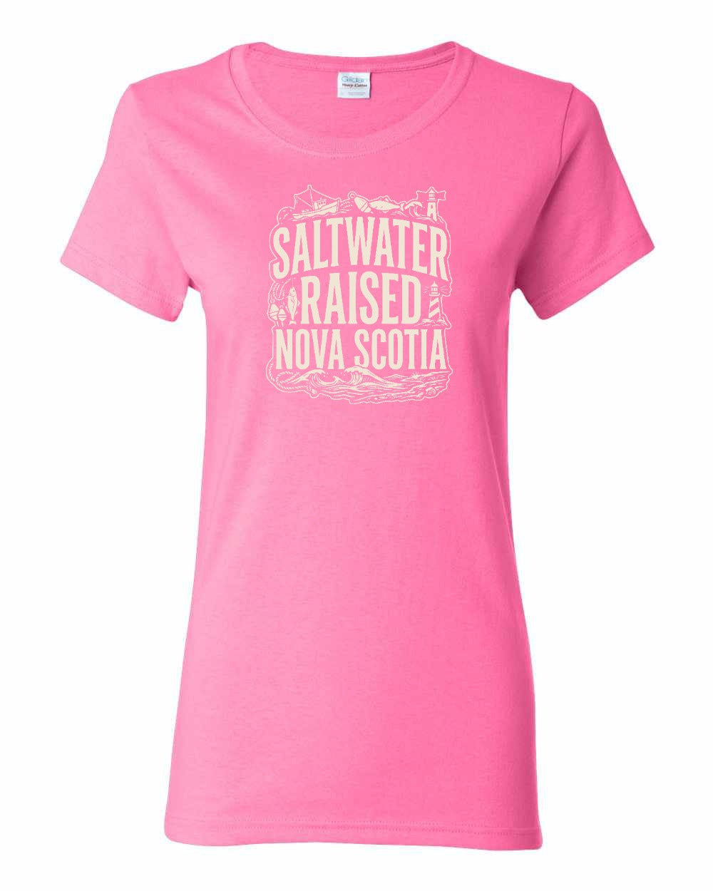 Saltwater Raised NS Folk Women's Tee