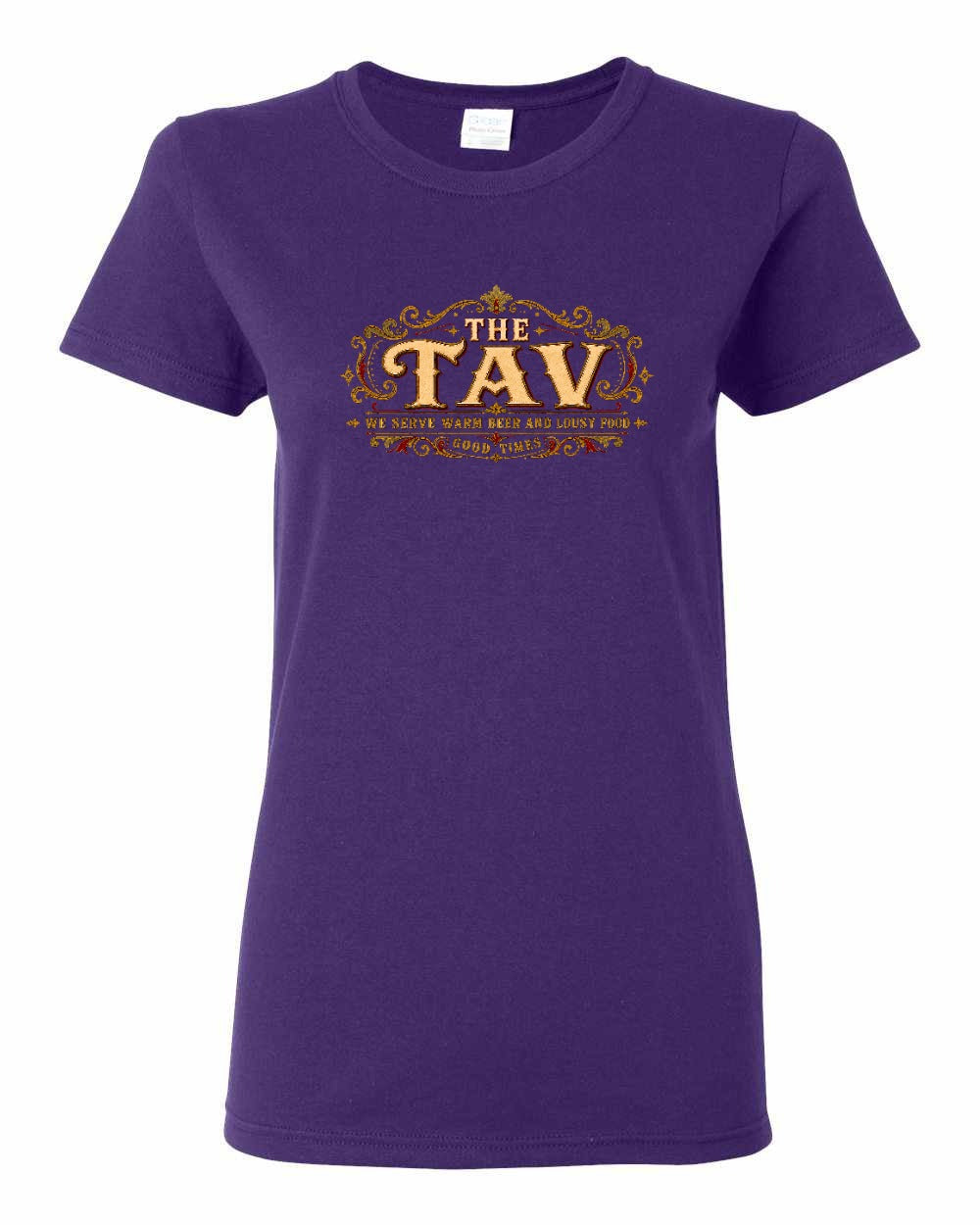 The Tav Garment Women's Tee in Purple