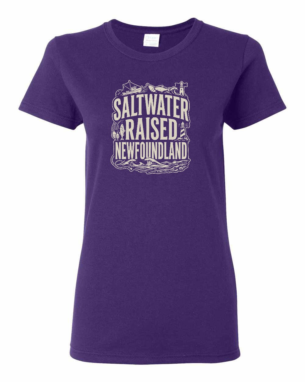 NFLD Saltwater Raised Folk Women's Tee