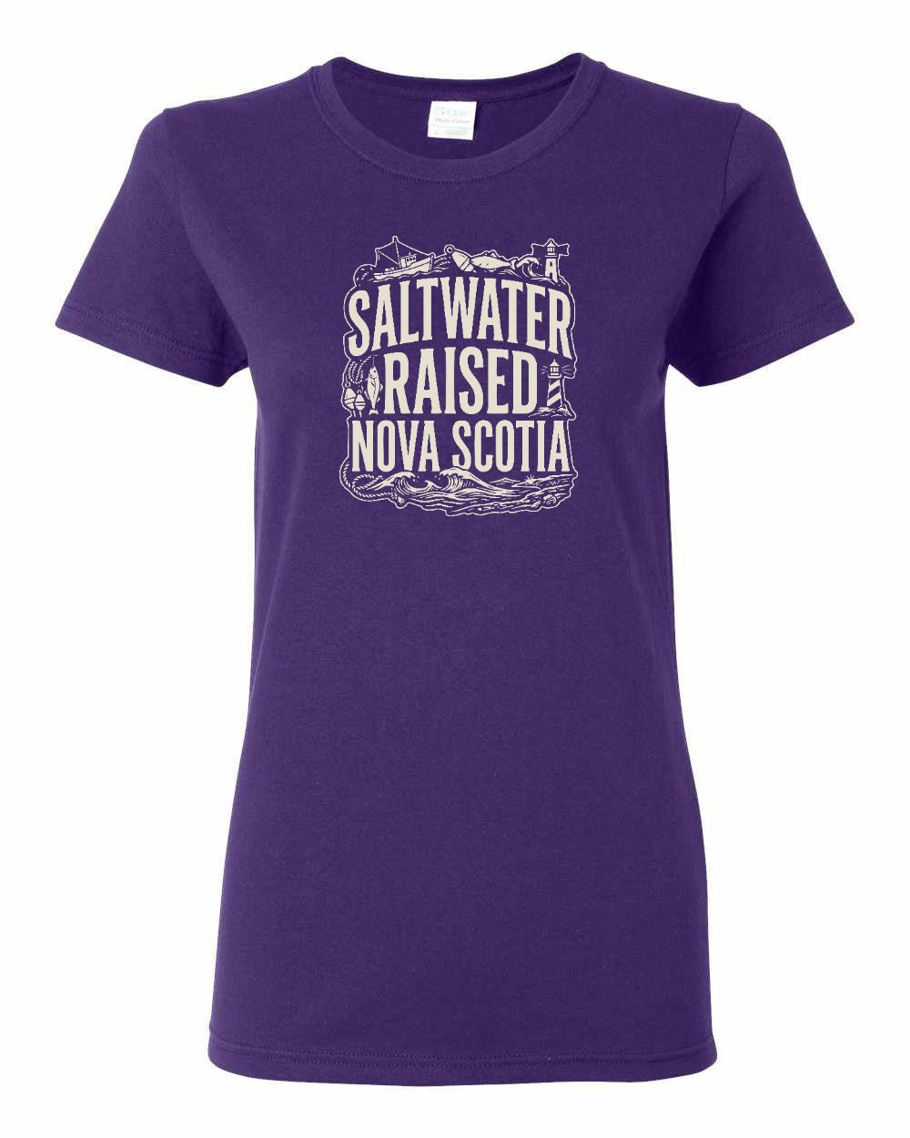 Saltwater Raised NS Folk Women's Tee