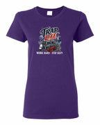 Trap Life Women's Tee in Purple