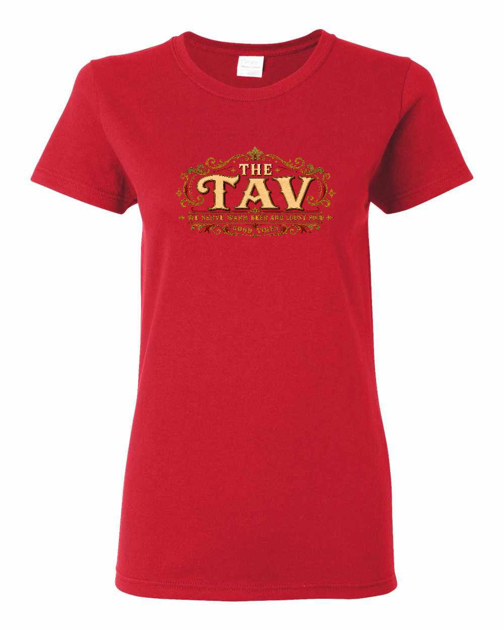 The Tav Garment Women's Tee in Red