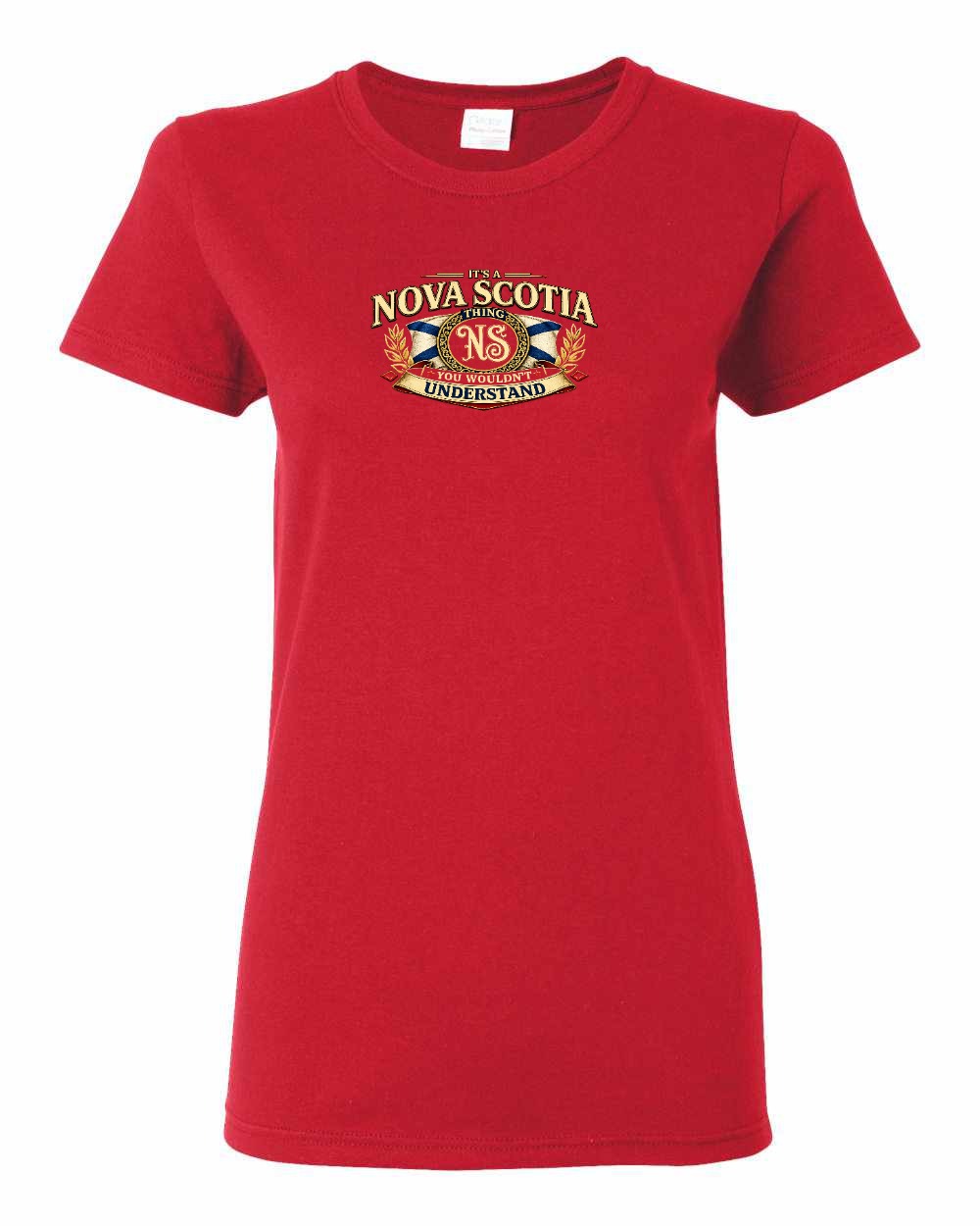Ns Understand Women's Tee in Red