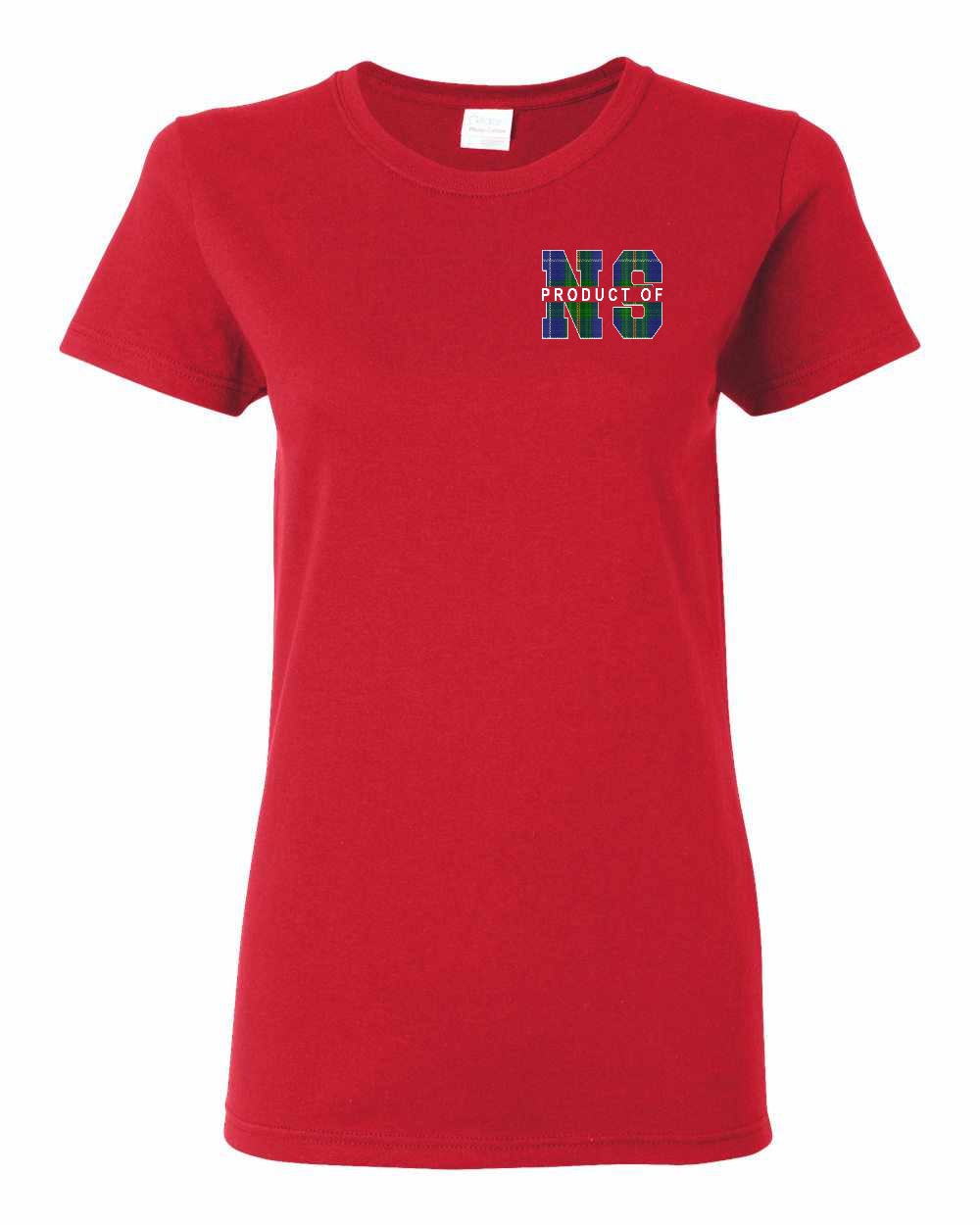 Product of NS Left Chest and Back Women's Tee