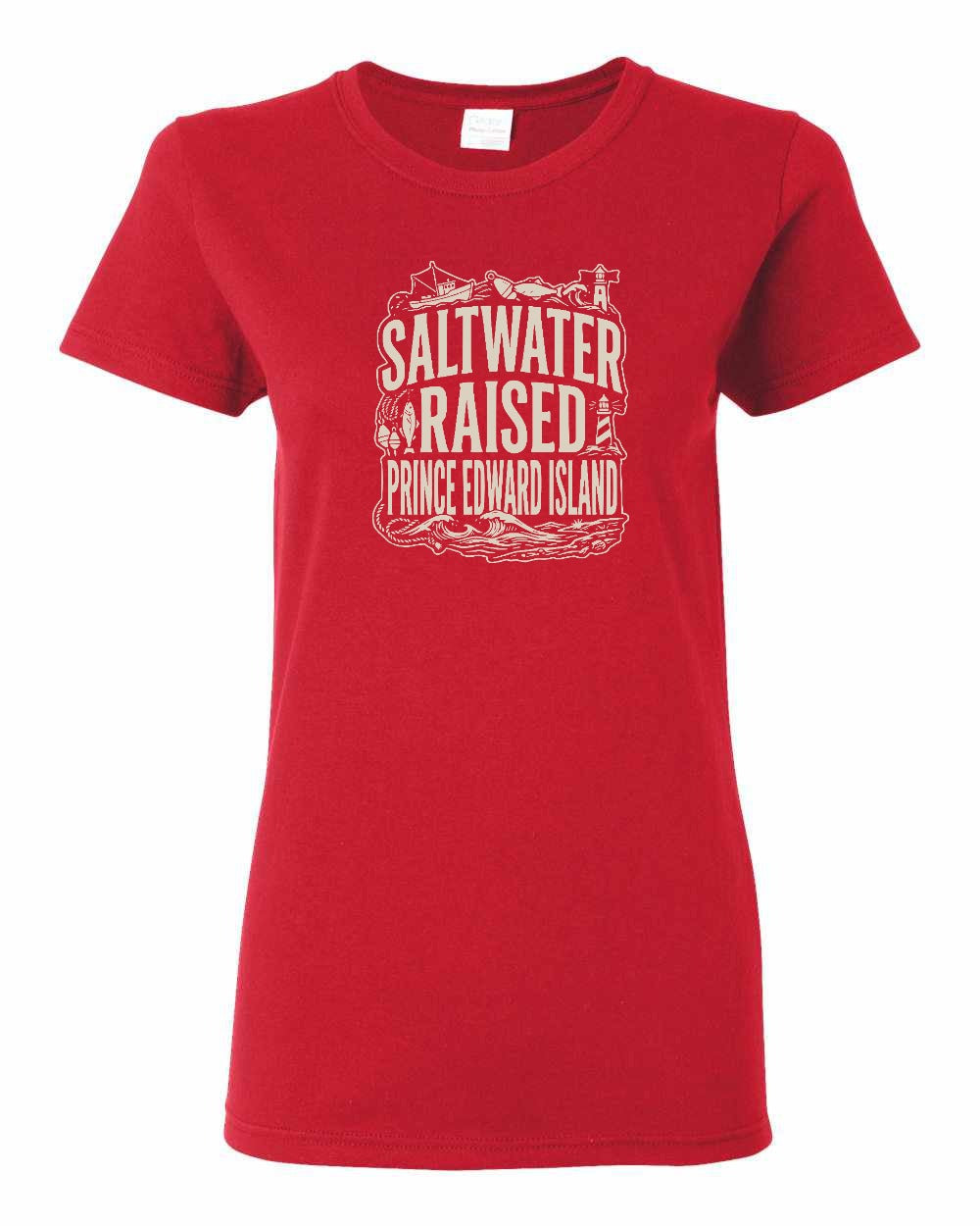 PEI Saltwater Raised Folk Women's Tee