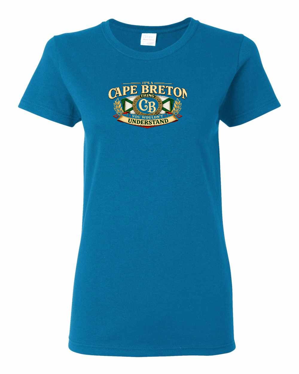 Cb Understand Women's Tee in Sapphire