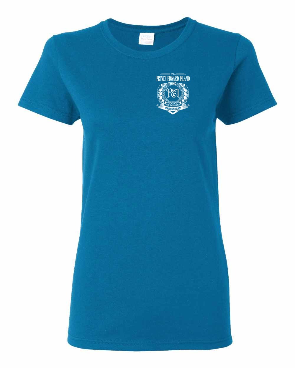 It's a PEI thing Left Chest Women's Tee