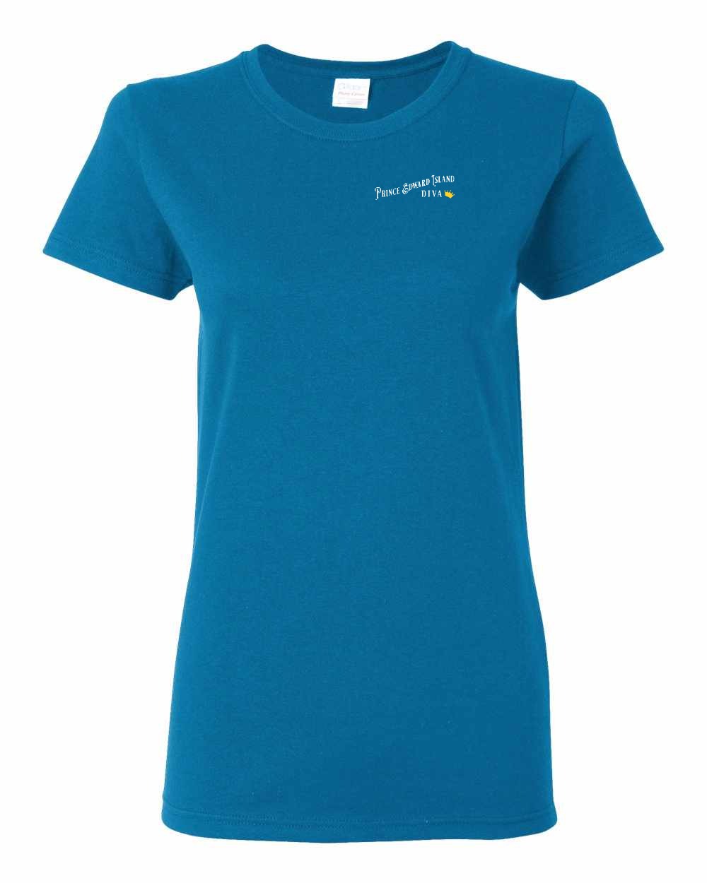 PEI Diva Left Chest Women's Tee
