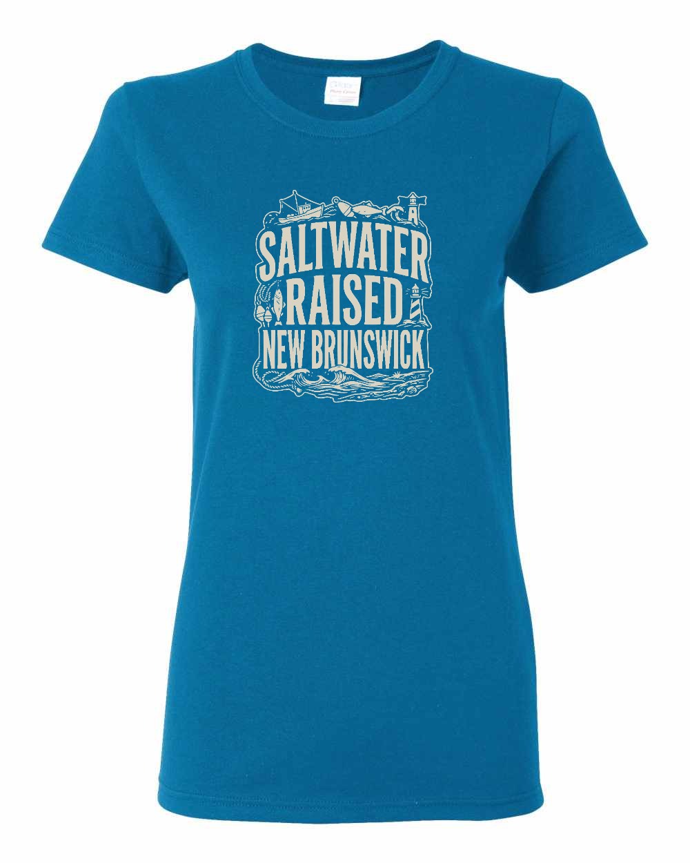 NB Saltwater Raised Folk Women's Tee