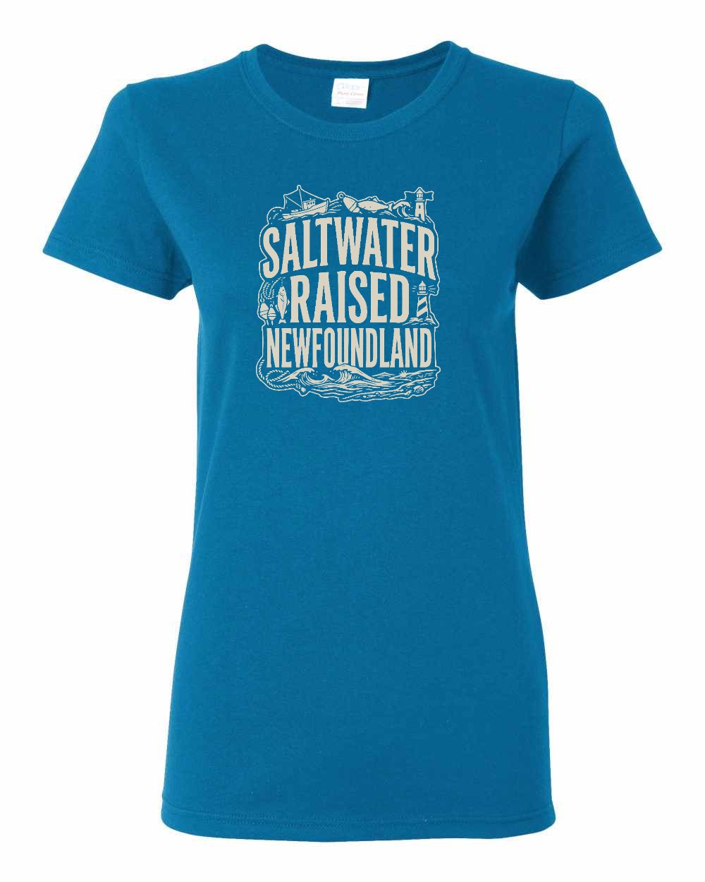 NFLD Saltwater Raised Folk Women's Tee