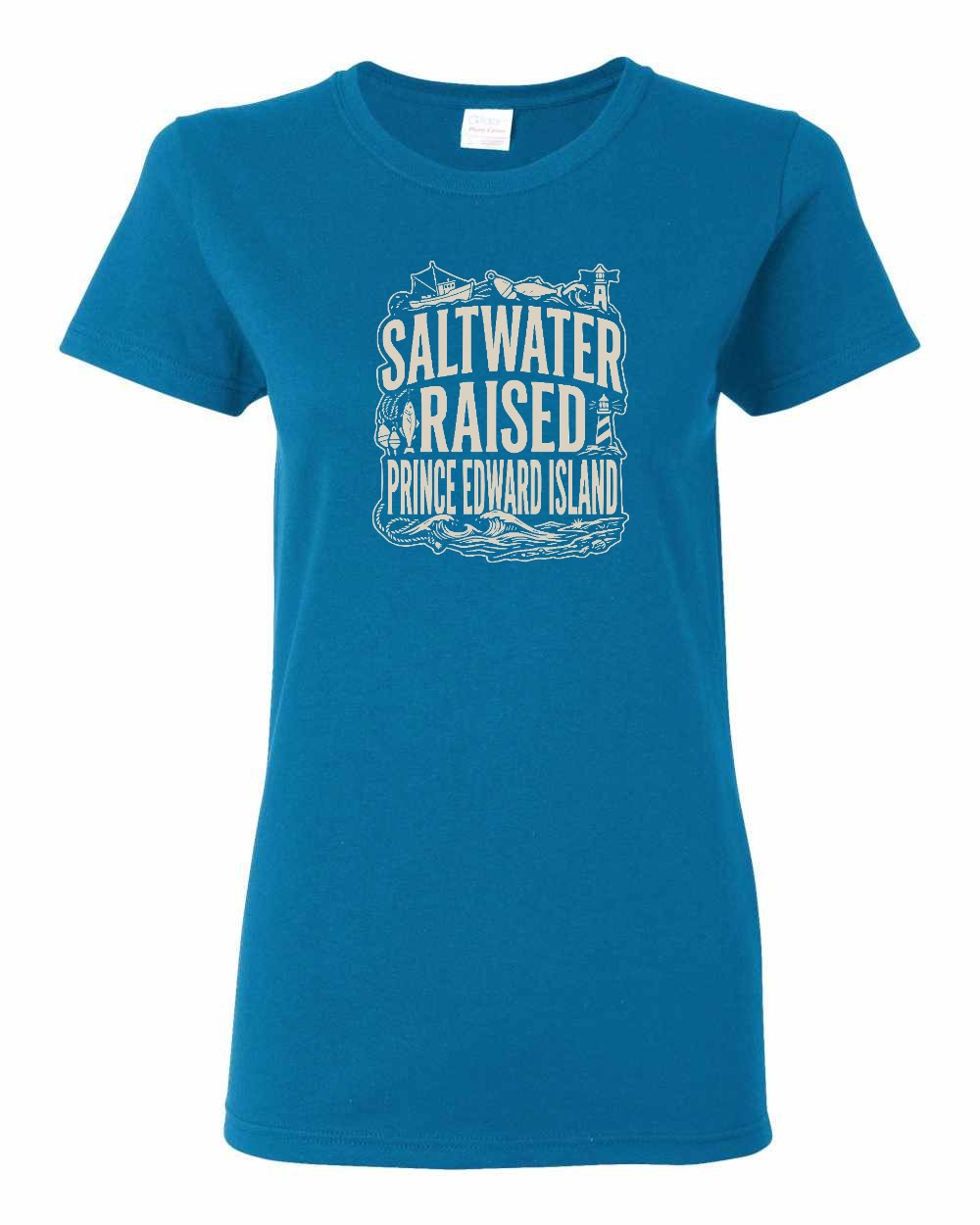 PEI Saltwater Raised Folk Women's Tee