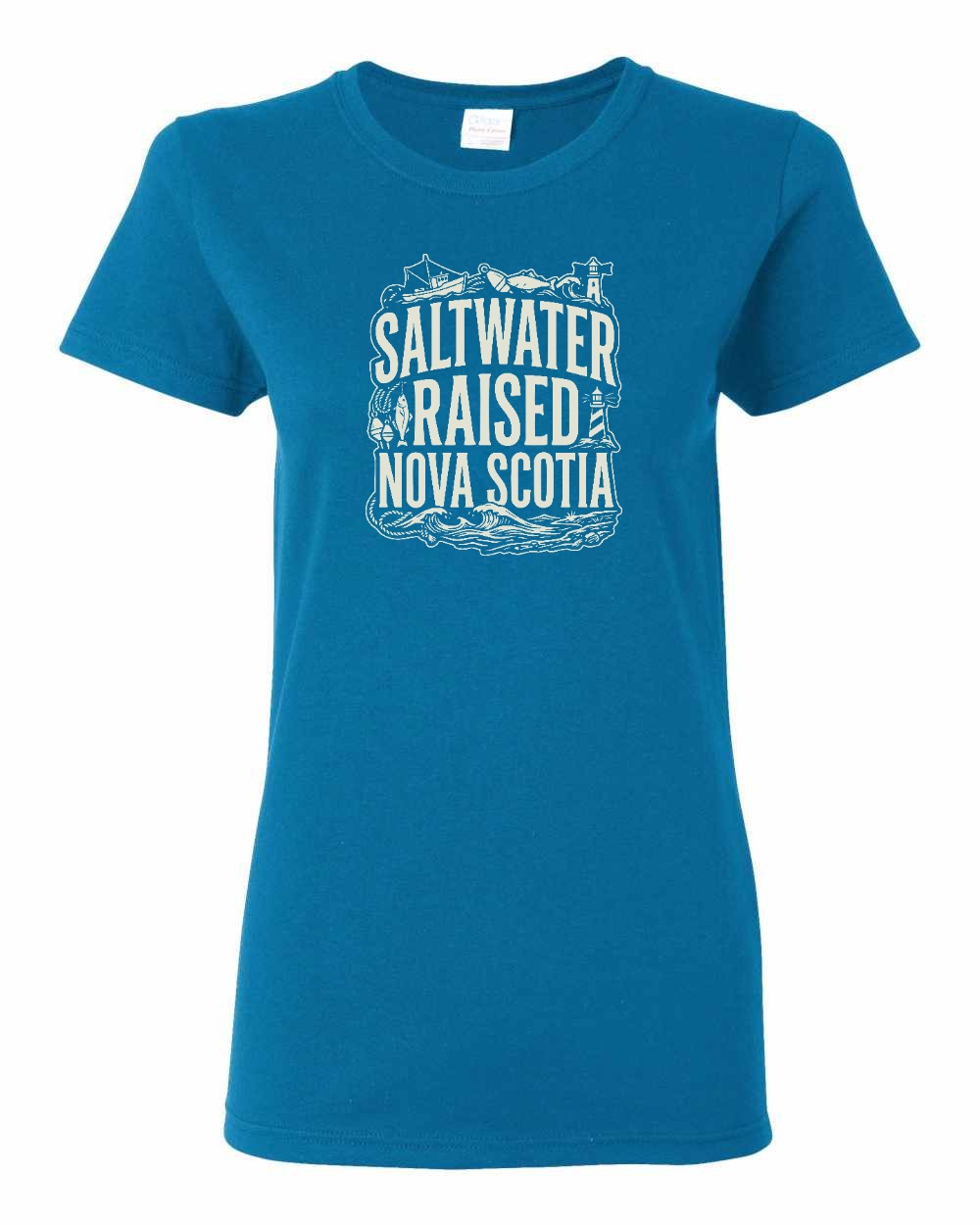 Saltwater Raised NS Folk Women's Tee