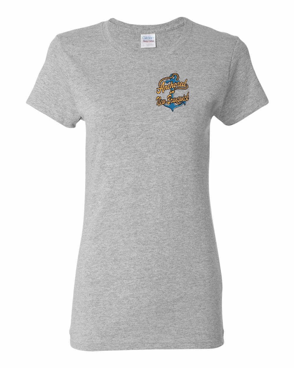Anchored in NB Left Chest Women's Tee