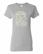 Bejezus Women's Tee in Sport Grey
