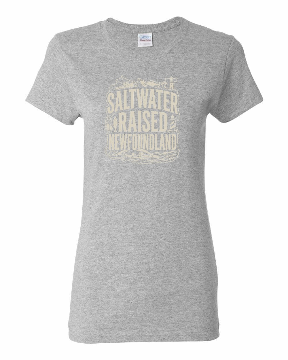 NFLD Saltwater Raised Folk Women's Tee