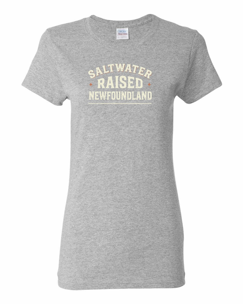 NFLD Saltwater Raised Sign Women's Tee
