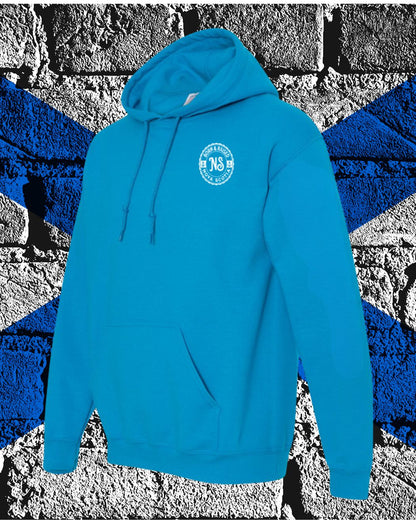 Born & Raised in Nova Scotia left chest Hoodie