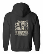 NB Saltwater Raised Folk Left Chest and Back Zip Hoodie - Unisex