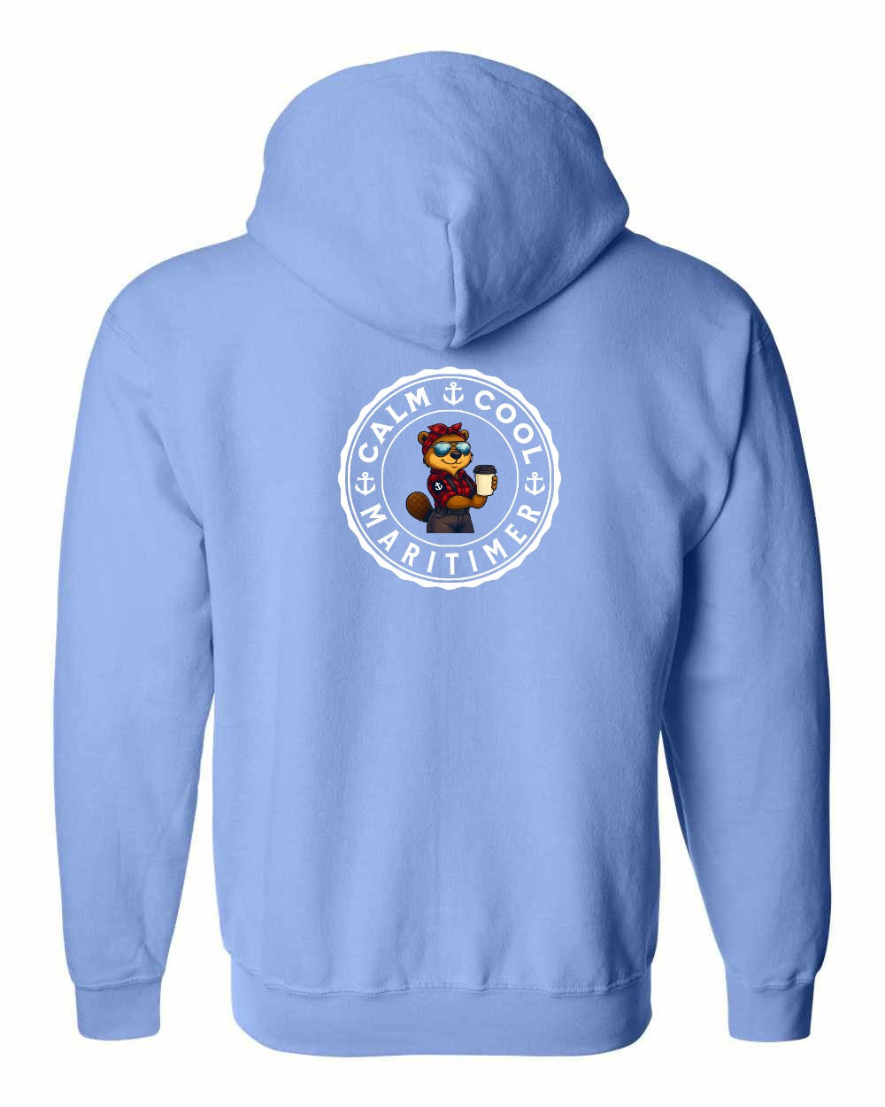 Calm Cool Maritimer Rosie Left Chest & Back Zip Hoodie - Unisex