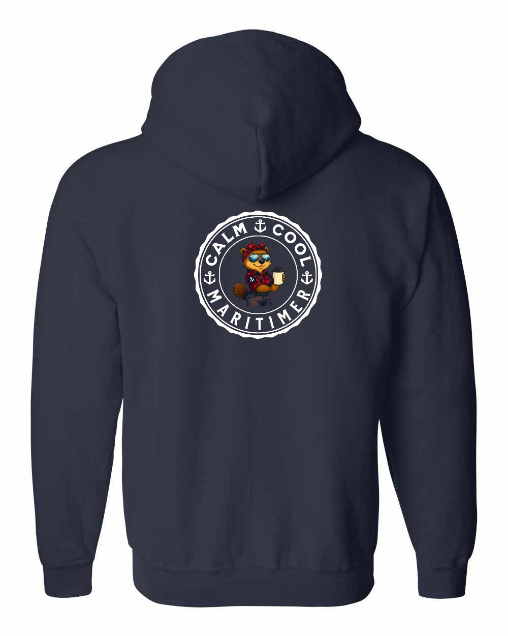 Calm Cool Maritimer Rosie Left Chest & Back Zip Hoodie - Unisex