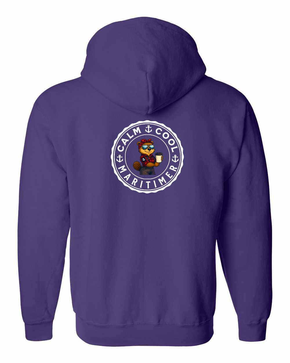 Calm Cool Maritimer Rosie Left Chest & Back Zip Hoodie - Unisex
