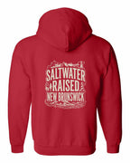 NB Saltwater Raised Folk Left Chest and Back Zip Hoodie - Unisex
