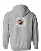 Built Maritime Tough Rosie Left Chest & Back Zip Hoodie - Unisex
