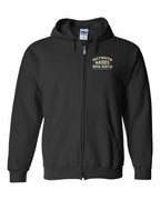 Saltwater Raised NS Sign Left Chest Zip Hoodie - Unisex