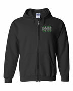 Saltwater Raised CB Left Chest Zip Hoodie - Unisex