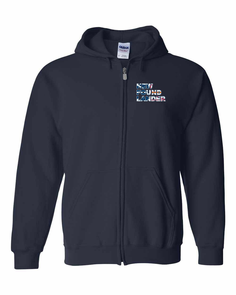 New Found Lander Left Chest Zip Hoodie - Unisex