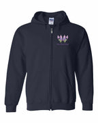 PEI Lupins Left Chest Zip Hoodie - Unisex
