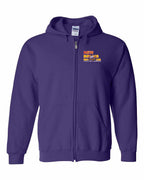 New Bruns Wicker Left Chest Zip Hoodie - Unisex