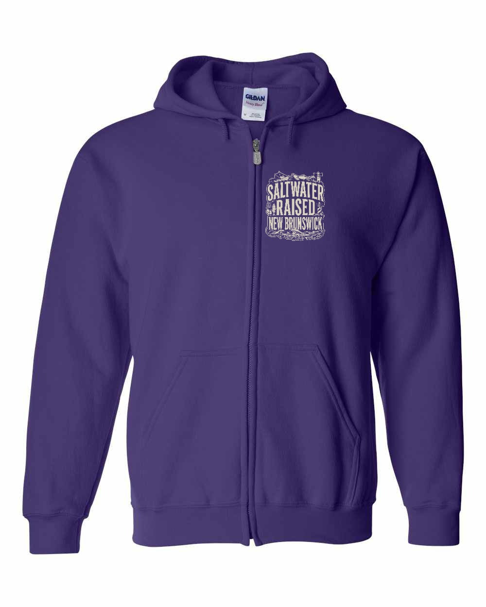 NB Saltwater Raised Folk Left Chest Zip Hoodie - Unisex
