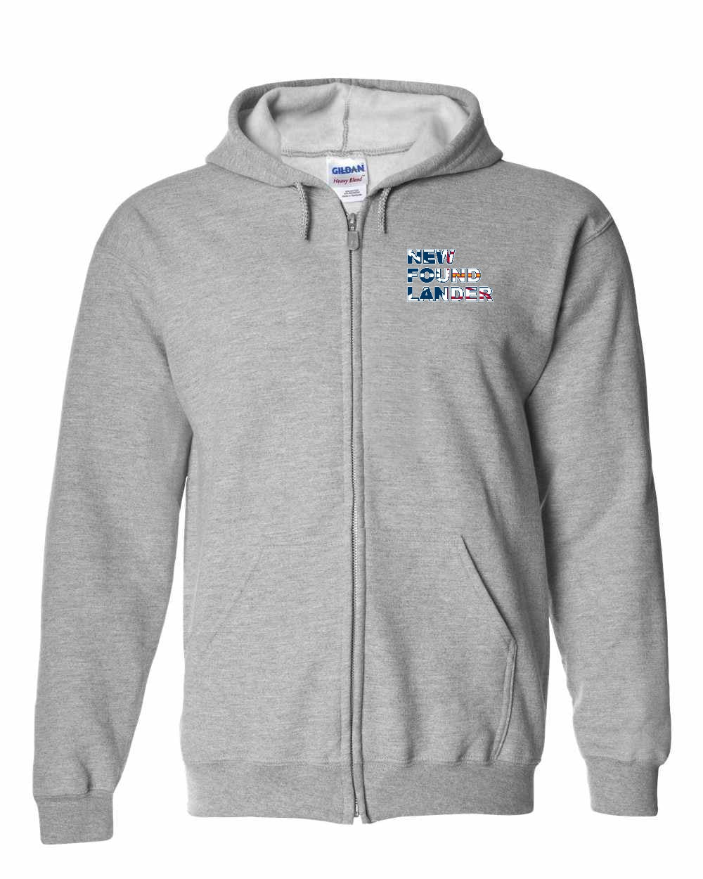 New Found Lander Left Chest Zip Hoodie - Unisex