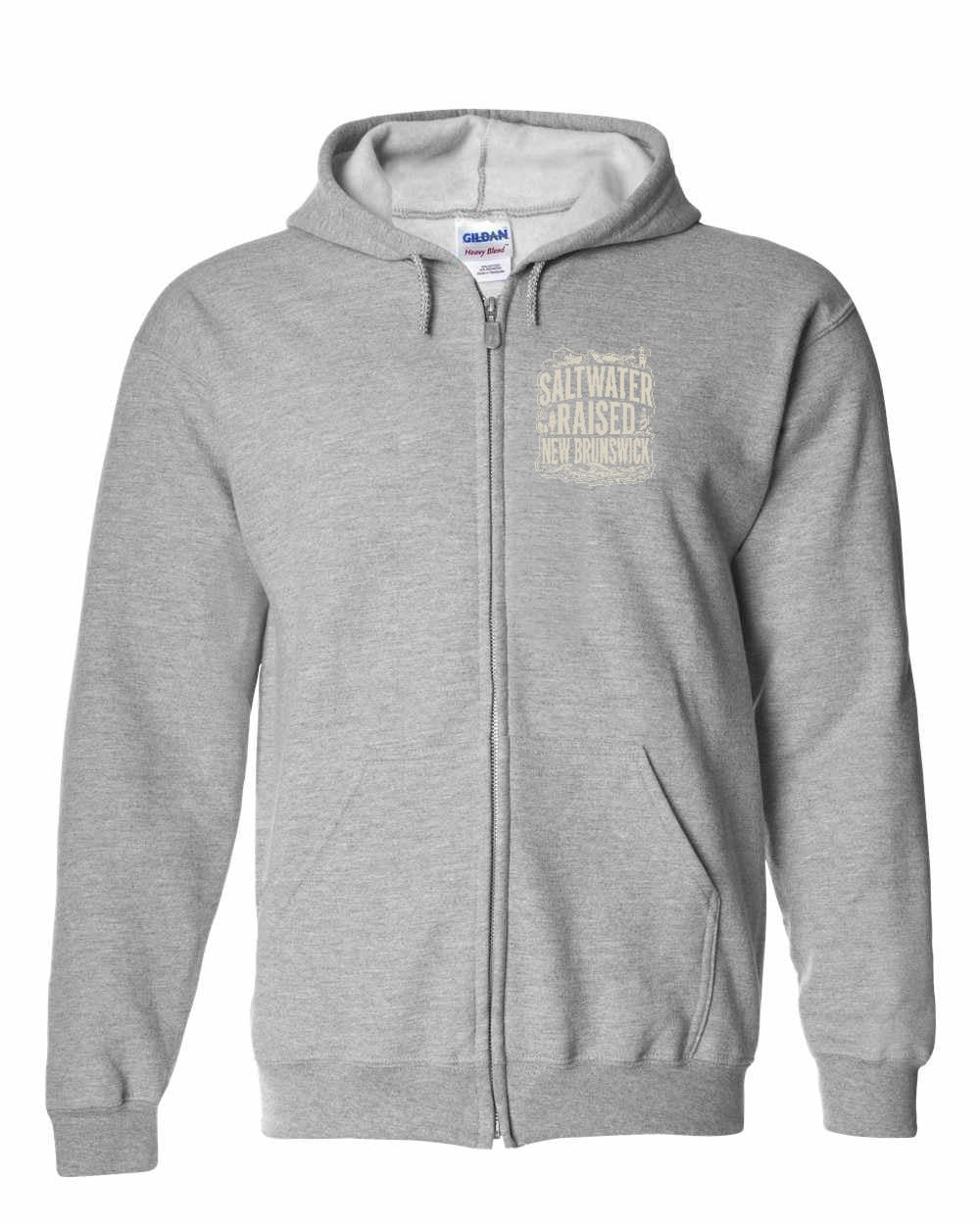 NB Saltwater Raised Folk Left Chest Zip Hoodie - Unisex