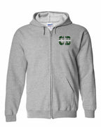 Saltwater Raised CB Left Chest Zip Hoodie - Unisex
