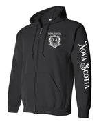 It's A NS Thing Left Chest and Sleeve Zip Hoodie - Unisex
