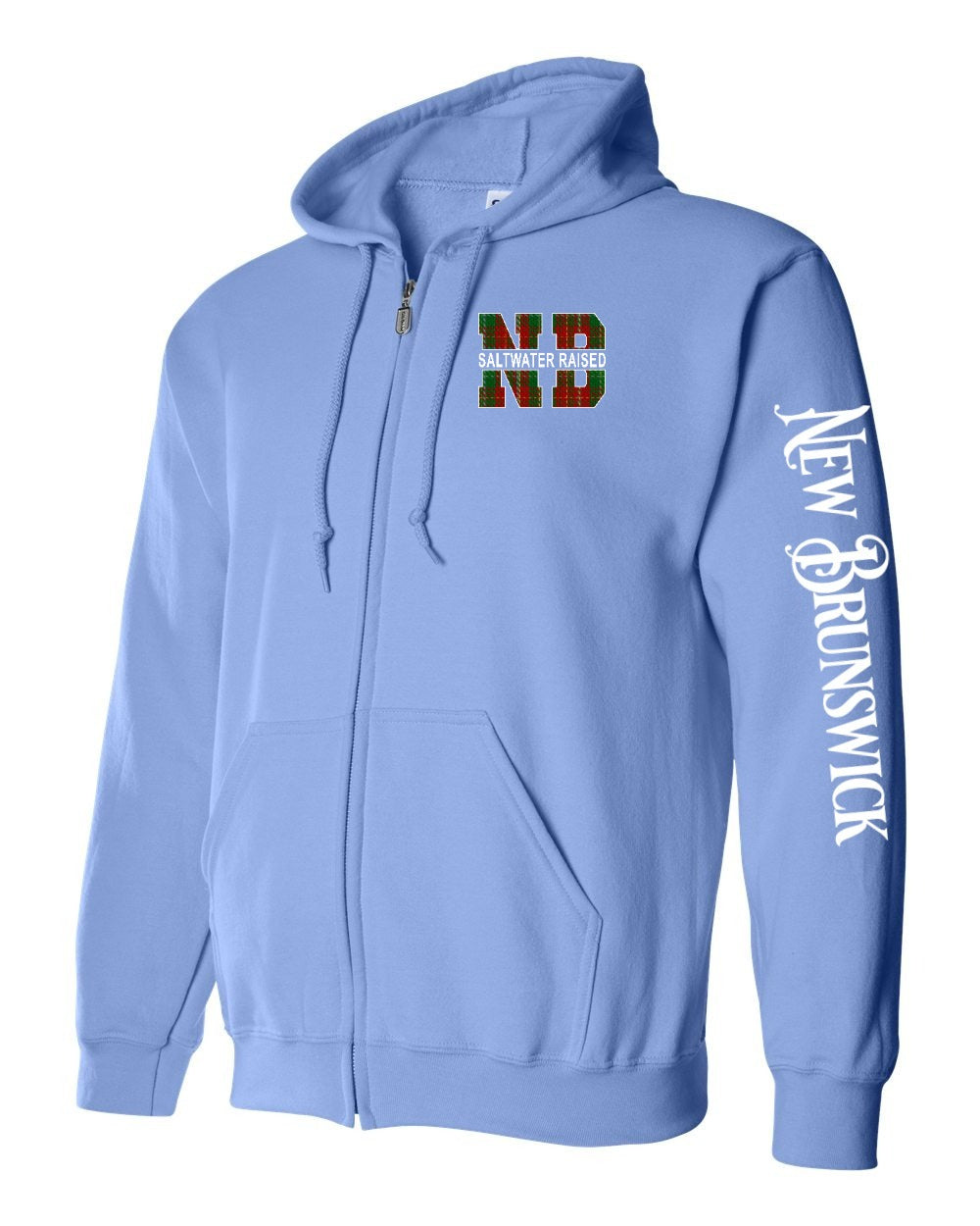 NB Saltwater Raised Left Chest and Sleeve Zip Hoodie - Unisex