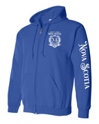 It's A NS Thing Left Chest and Sleeve Zip Hoodie - Unisex