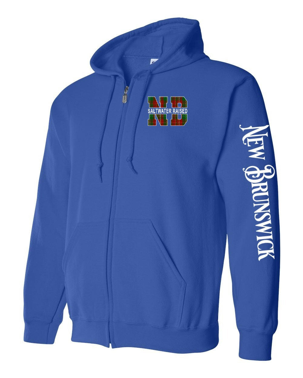 NB Saltwater Raised Left Chest and Sleeve Zip Hoodie - Unisex